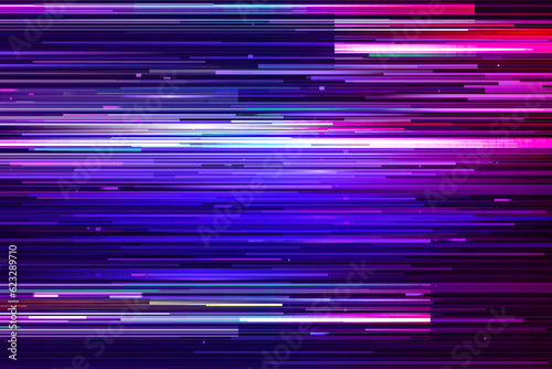 Glitch colorful Background