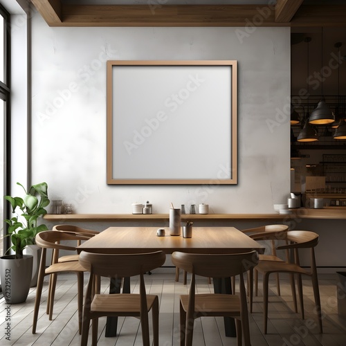 Digital print art frame interior design room mock up's