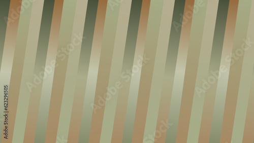 striped gradient background in green, gold, tan; army style pallet