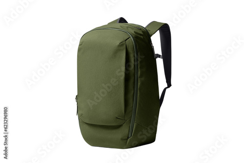 School backpack isolated with transparent background