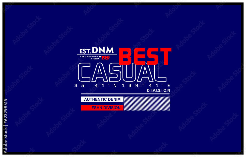 Fototapeta premium Style design Vector typography for print, perfect for t-shirts design, clothing, hoodies, etc.