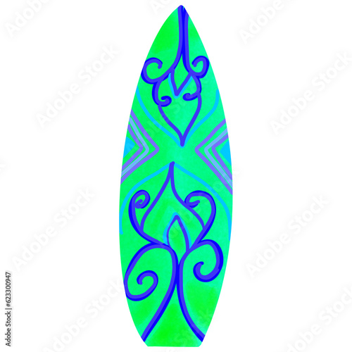 Surfboards for playing in the waves of the sea.