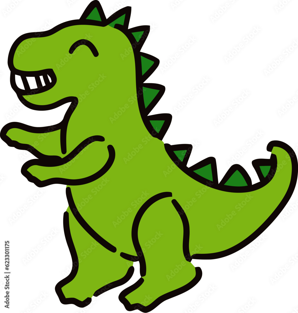 Obraz premium Dino Plushie