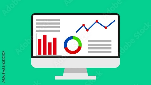 SEO analysis animation footage