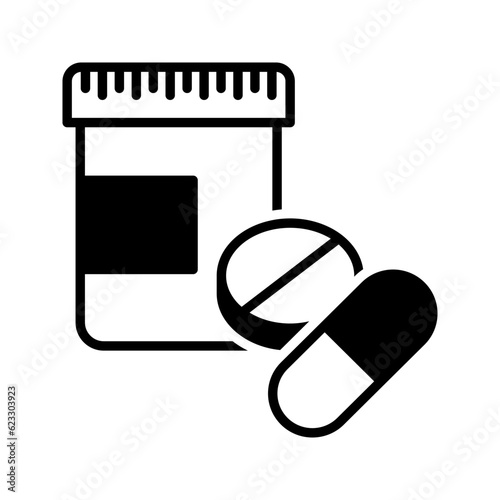 pills icon flat vecktor trendy popular simple