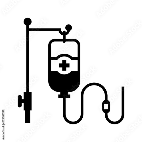 transfusion icon flat vecktor trendy popular simple