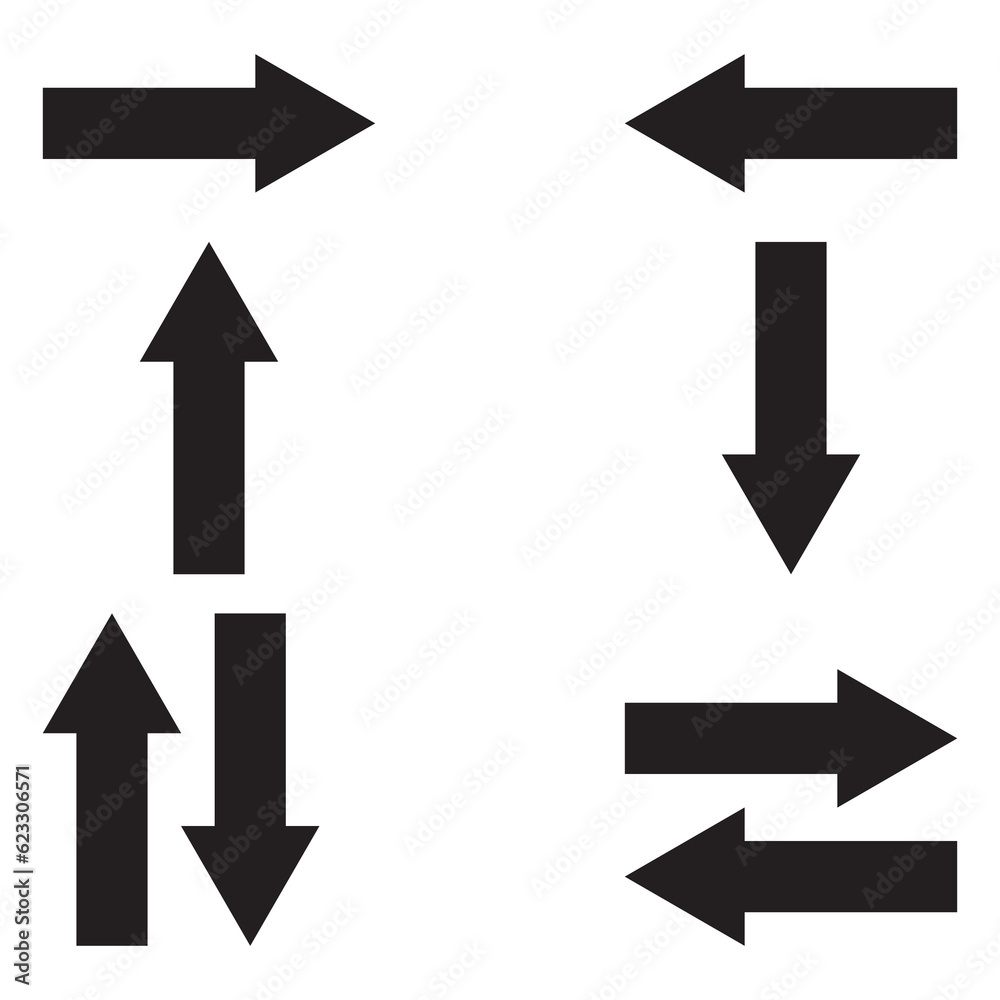 set of arrows set of arrows