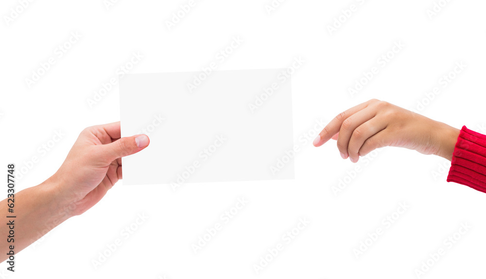 Digital png illustration of hand holding blank sheet of paper on transparent background Digital png illustration of hand holding blank sheet of paper on transparent background