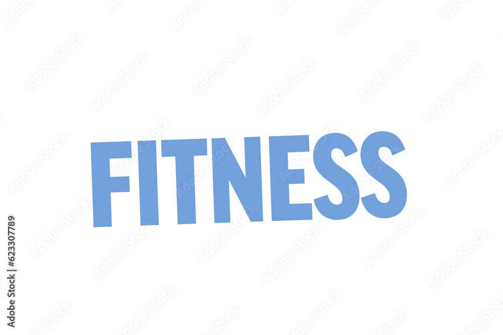 Digital png illustration of fitness text on transparent background Digital png illustration of fitness text on transparent background