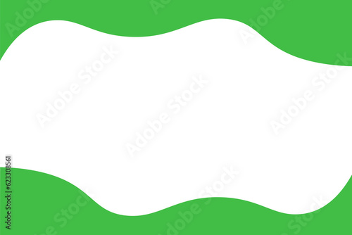 Digital png illustration of green frame with copy space on transparent background