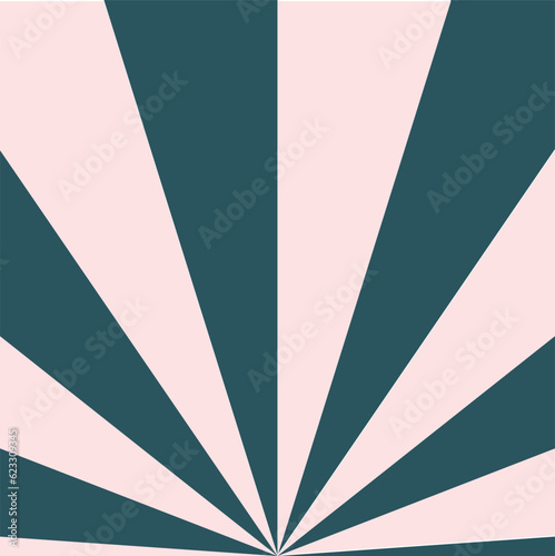 Abstract radial background with stripes. Vector illustration