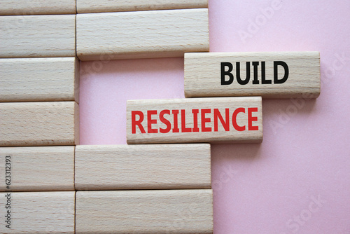 Fotografering Build resilience symbol