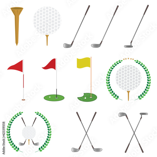 Golf Clipart Bundle, Golf  Vector Bundle, Golf  illustration, Sports Vector, Sports Clipart Bundle, silhouette photo