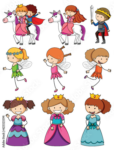 Fun Doodle Kids Doing Various Activities