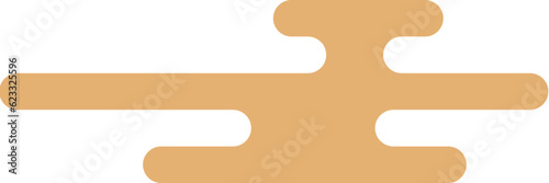 Abstract stylized Chinese cloud