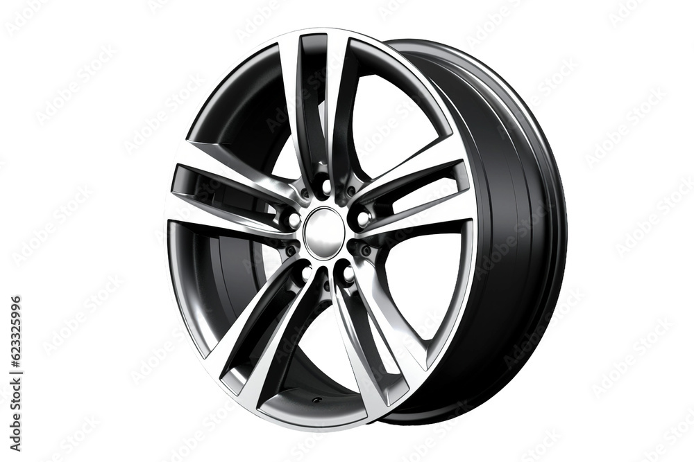 Alloy wheel. transparent background Alloy wheel. transparent background