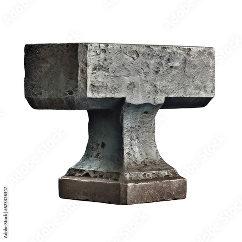 Anvil. isolated object, transparent background