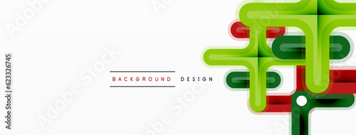 Minimal geometric background cross line. Design for wallpaper, banner, background, landing page, wall art, invitation, prints, posters