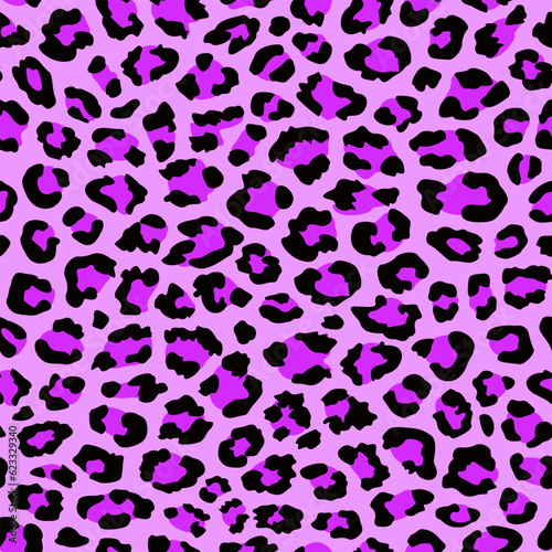 animal print leopard pattern. purple leopard spots seamless pattern. abstract animal pattern. good for fabric, fashion design, wallpaper, clothing, textile, summer spring dress, resort  or sport wear.