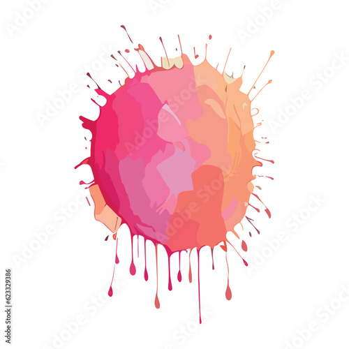 Water color brush, splatter, stain, watercolor, abstract, blue, texture, vector, background, paint, splash, frame, collection, illustration, paper, template