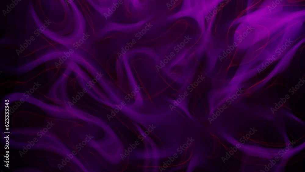 fondo psicodélico abstracto semejante a unas causticas de luz, una especie de ondas o pliegues de color lila y púrpura. 