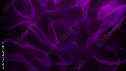 Tela fondo psicodélico abstracto semejante a unas causticas de luz, una especie de ondas o pliegues de color lila y púrpura