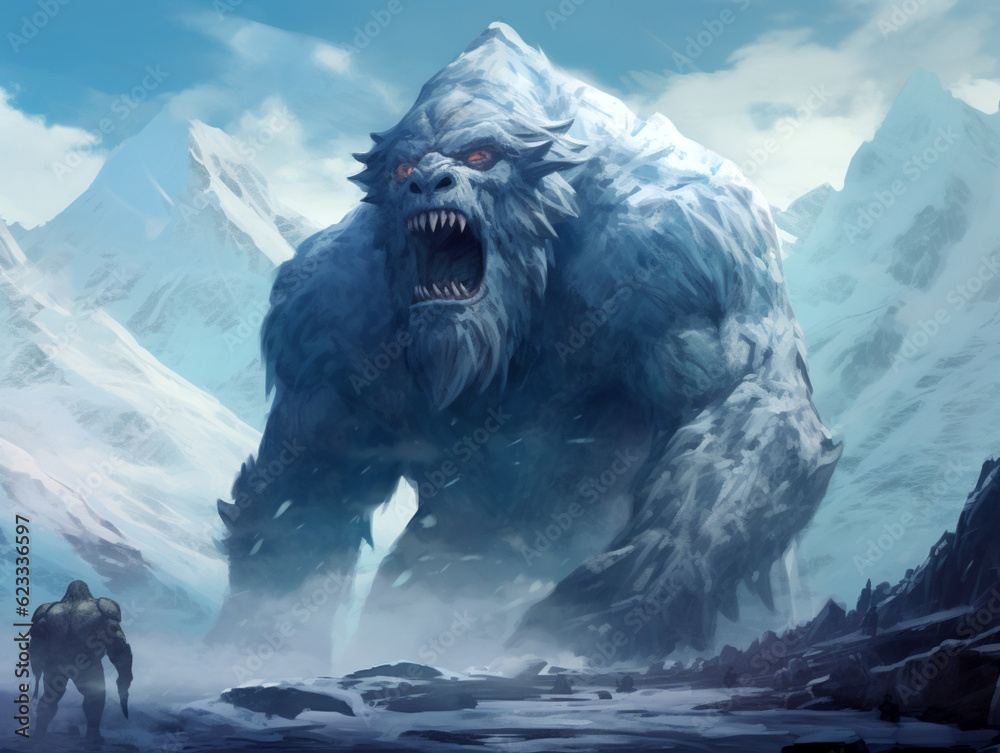 Snow Mountain Monster