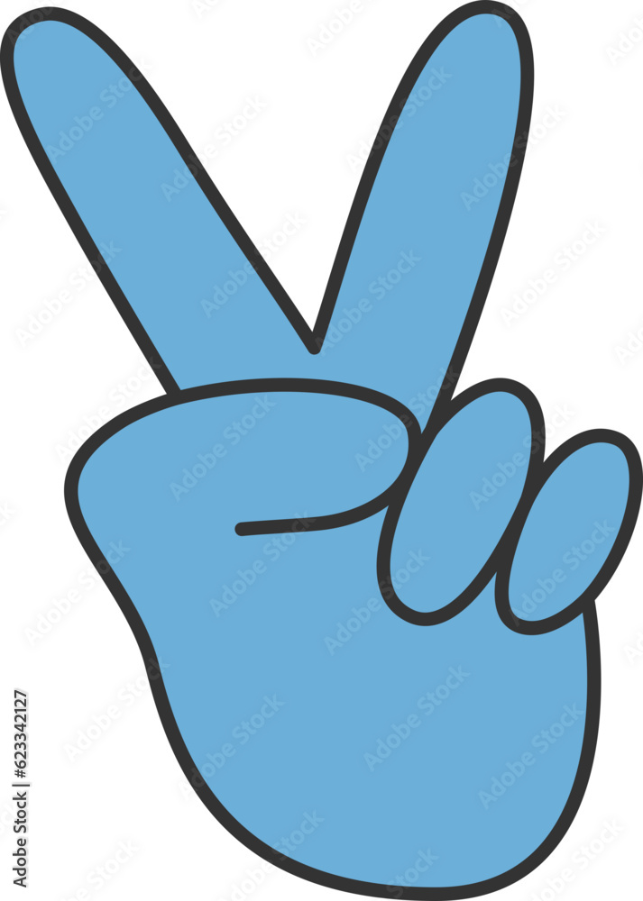 Hand line filled icon. Hand icon simple cartoon style. Hand vector element. Hand line filled icon. Hand icon simple cartoon style. Hand vector element.