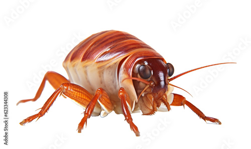 cockroach isolated on white HD 8K wallpaper Stock Photographic Image