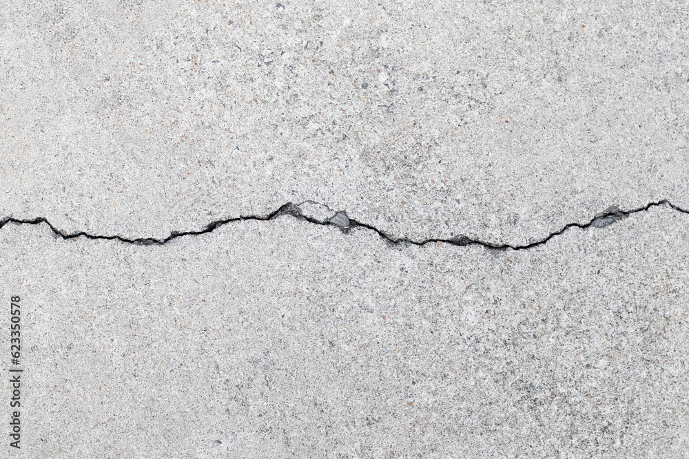 Obraz premium Cracked cement wall texture for background.