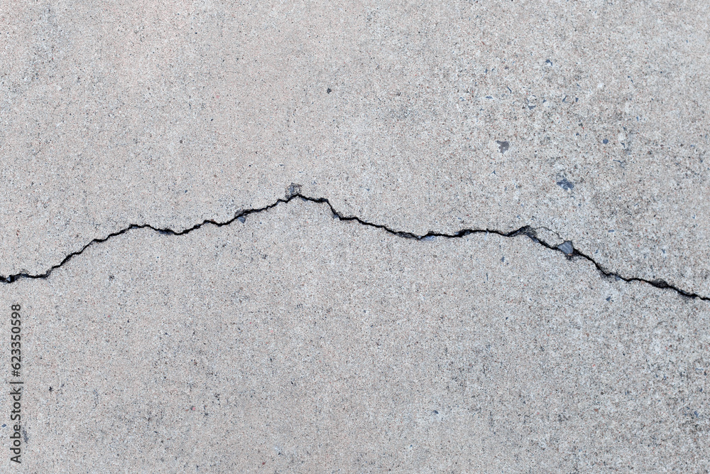 Obraz premium Cracked cement wall texture for background.