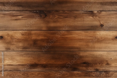 Seamless background of brown wooden planks.