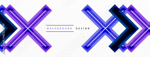 Cross line background minimal geometric template. Design for wallpaper, banner, background, landing page, wall art, invitation, prints, posters