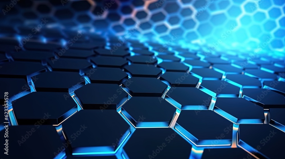 Abstract technological hexagonal background digital Technology Network Background Illustration Futuristic point wave. Abstract technological hexagonal background digital Technology Network Background Illustration Futuristic point wave.