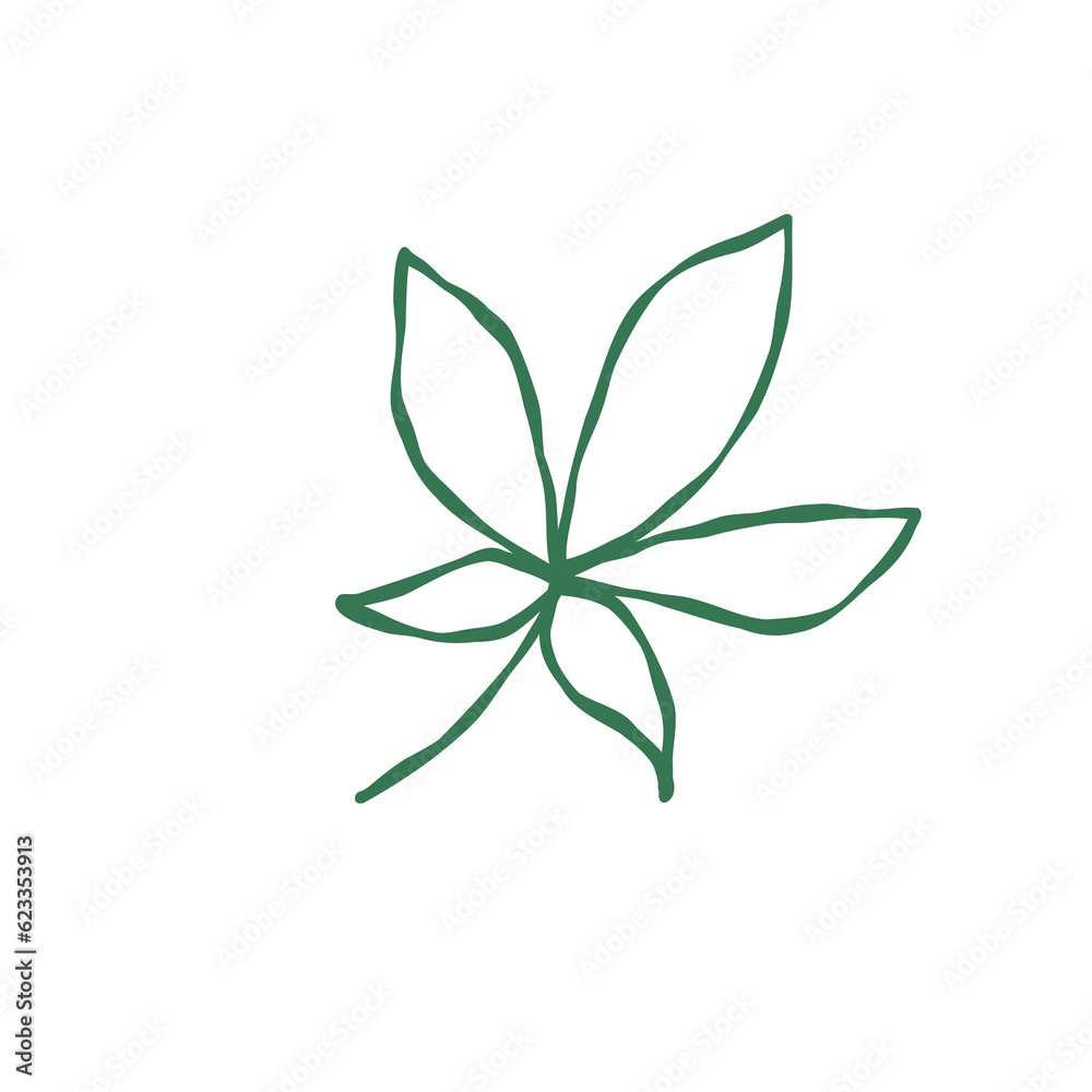 leaves vector