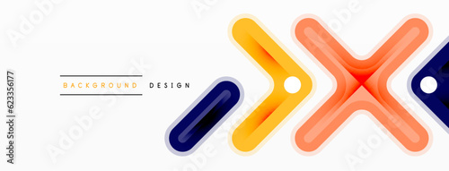 Cross line background minimal geometric template. Design for wallpaper, banner, background, landing page, wall art, invitation, prints, posters