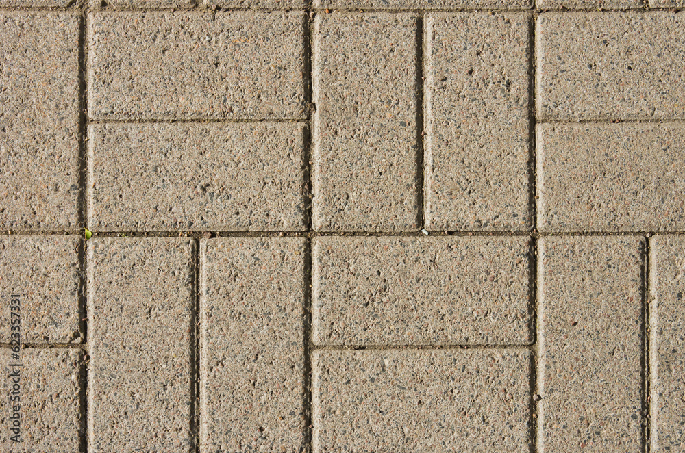 Obraz premium Gehwegplatten Muster Struktur Hintergrund