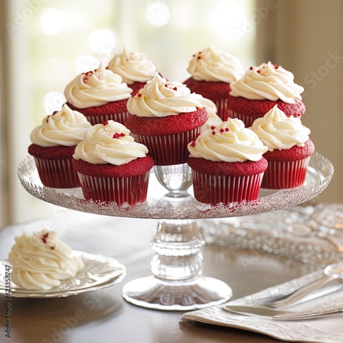 cupcakes with whipped cream