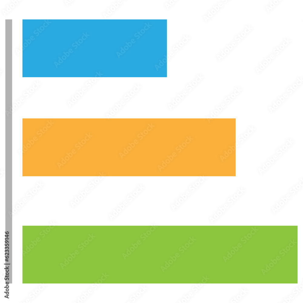 Business graph icon, Color object statistics finance presentation, Flat success report symbol. Business graph icon, Color object statistics finance presentation, Flat success report symbol.