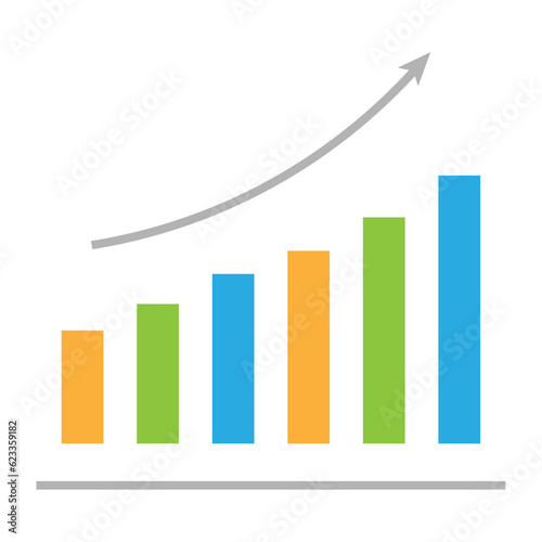 Business graph icon, Color object statistics finance presentation, Flat success report symbol. Free Download Business graph icon, Color object statistics finance presentation, Flat success report symbol. - GFXLoad