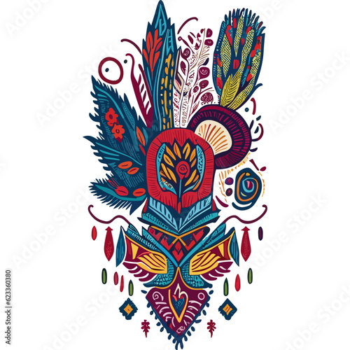 Mexican Embroidery Clipart is used for print on demand creations, including apparel, home decor, and accessories, allowing you to infuse your products with vibrant and culturally rich designs inspired
