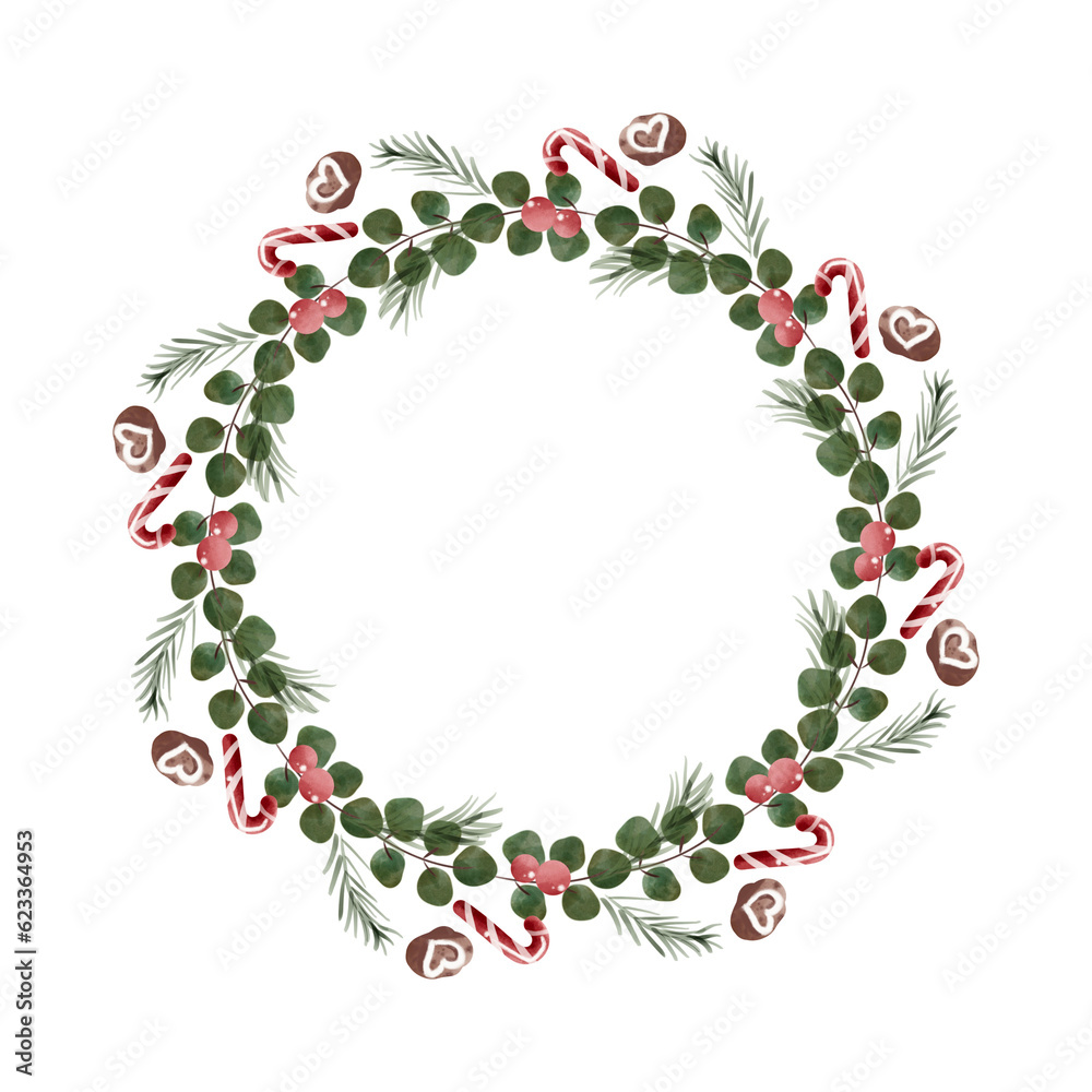 flower christmas frame . flower christmas frame .