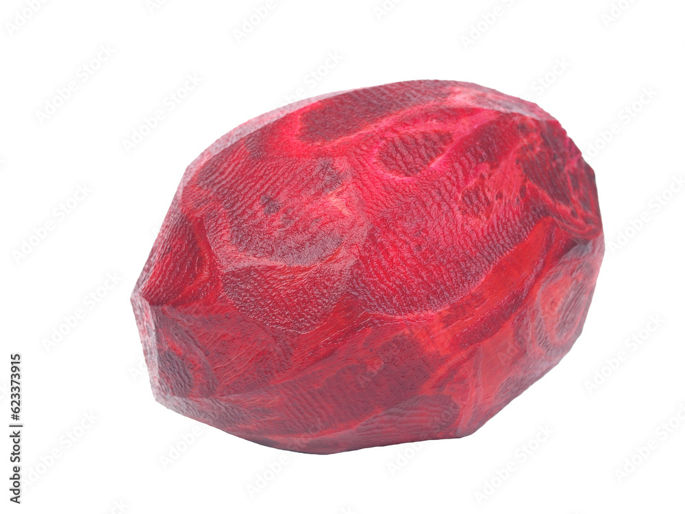 Peeled beetroot isolated Peeled beetroot isolated