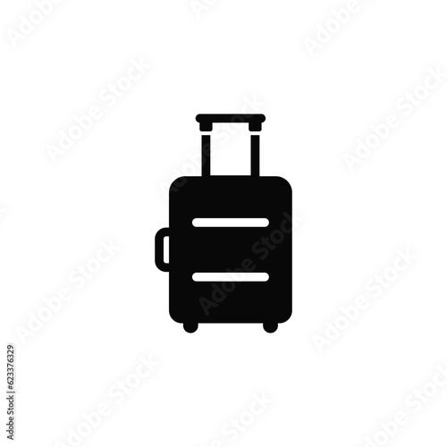 Suitcase icon vector design trendy