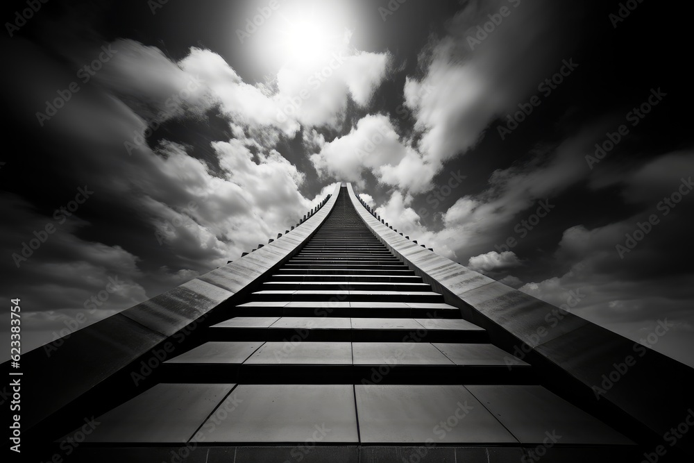Stairway to heaven. A contemporary interpretation. "Jacob had a dream in which he saw a stairway