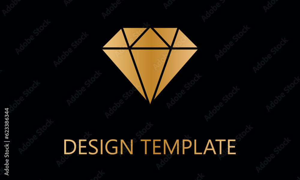 diamond vector logo template diamond vector logo template