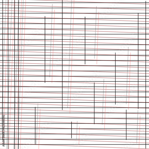 Straight lines form a linear sheet or cage
