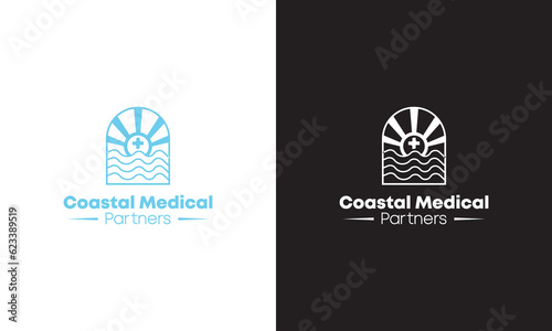coastal medical logo/ medical logo