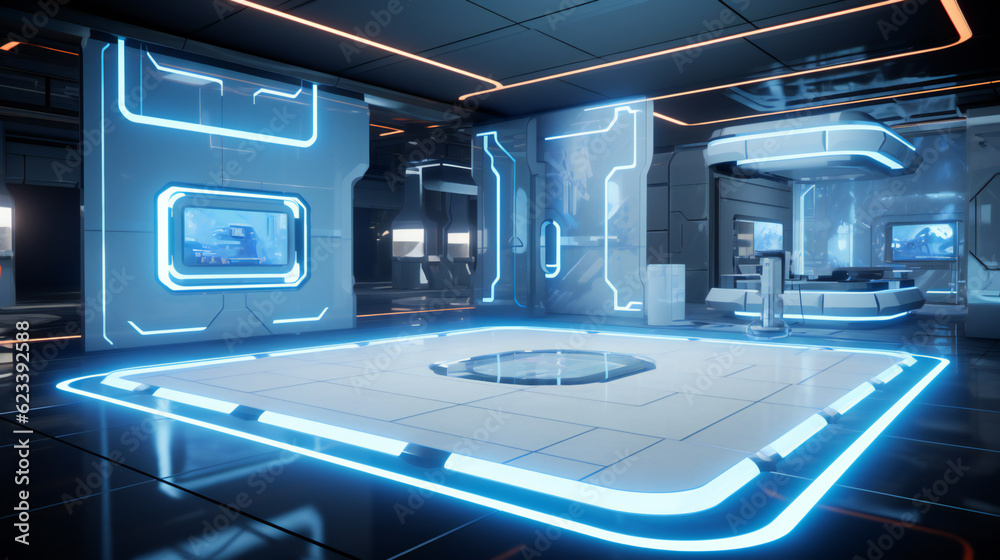 Obraz premium pool in hotel