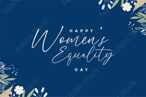 Women's Equality Day, background template Holiday concept